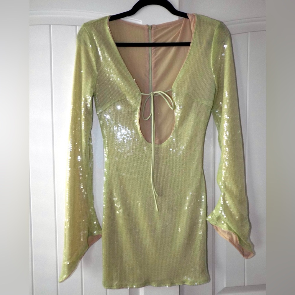 Shein light green dress